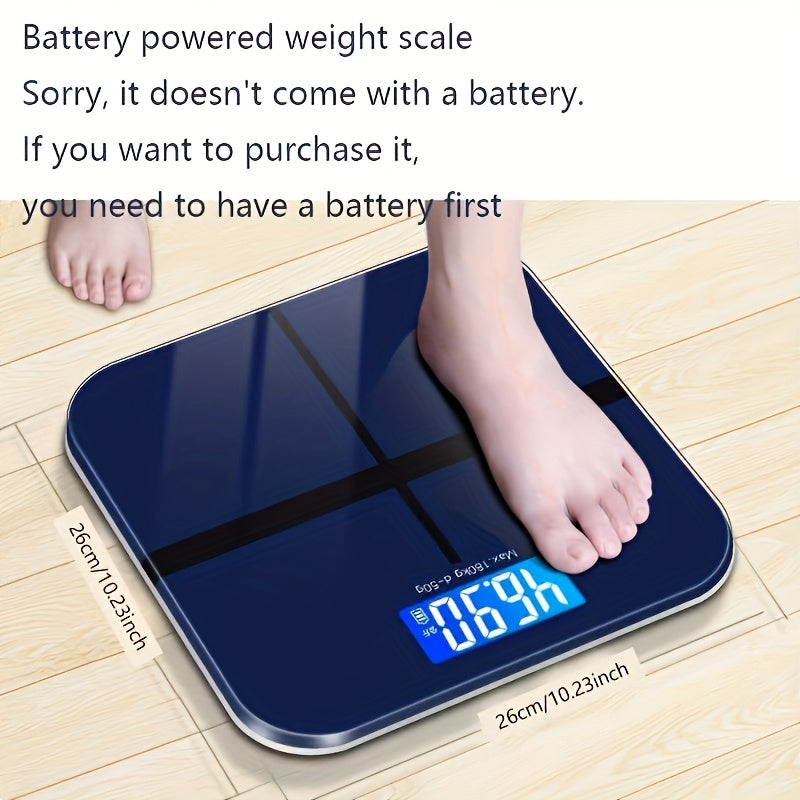 Katta ekran bilan zamonaviy Step-On raqamli hammom tarozi, oson vazn nazorati va aniq darhol o'qish uchun. Energiya tejovchi dizaynga ega.