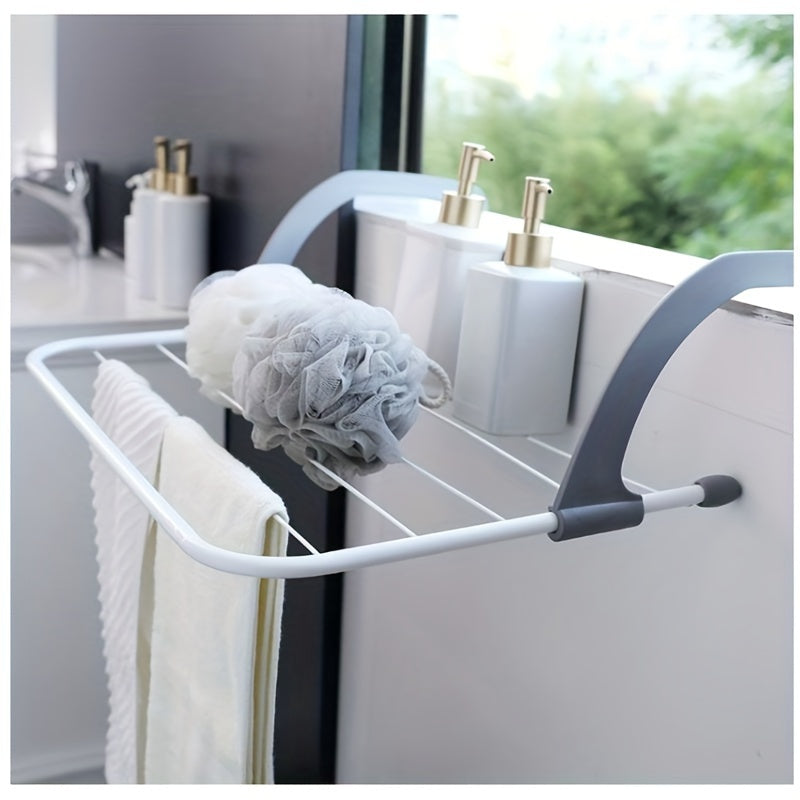Metal Windowsill Drying Rack for Laundry Room Clothes Hanger