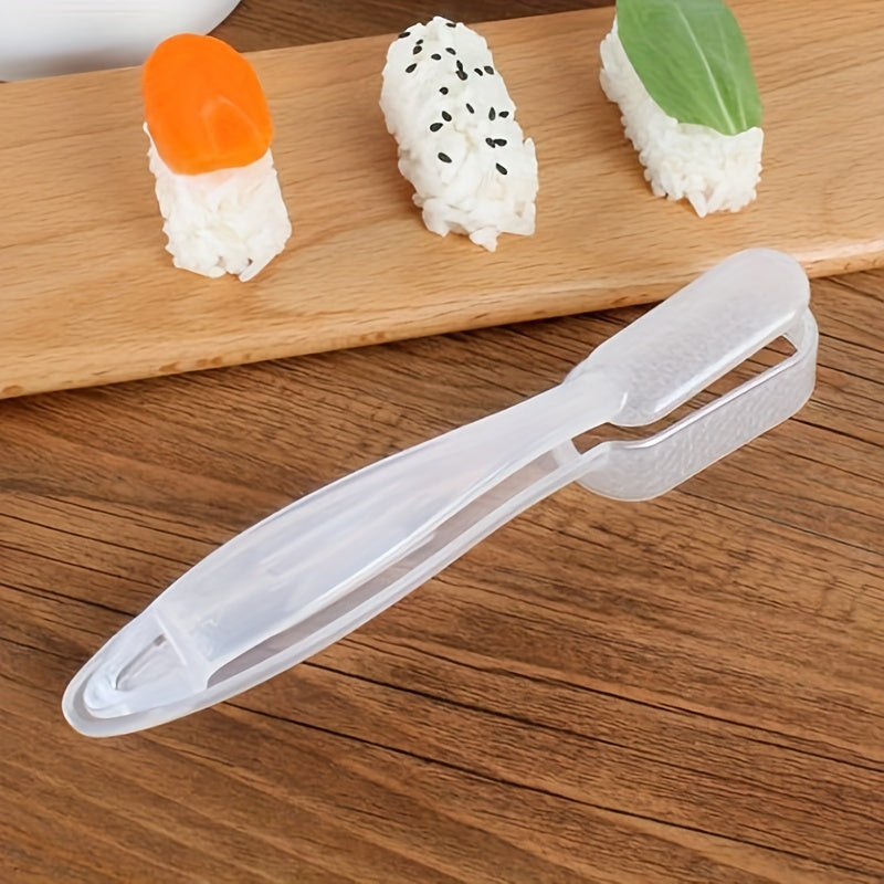 Easy-Grip Rice Ball and Sushi Mold Durable Plastic Kitchen Tool for Bento and Homemade Sushi