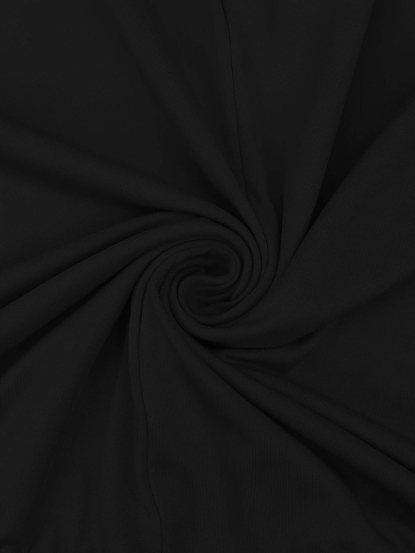 Women's Knit Pants V-Neck Slingback Plus Size Solid Polyester Pocket