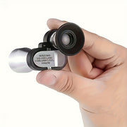 Mini Pocket Binoculars 8x20 Portable Monocular for Outdoor Activities Gray
