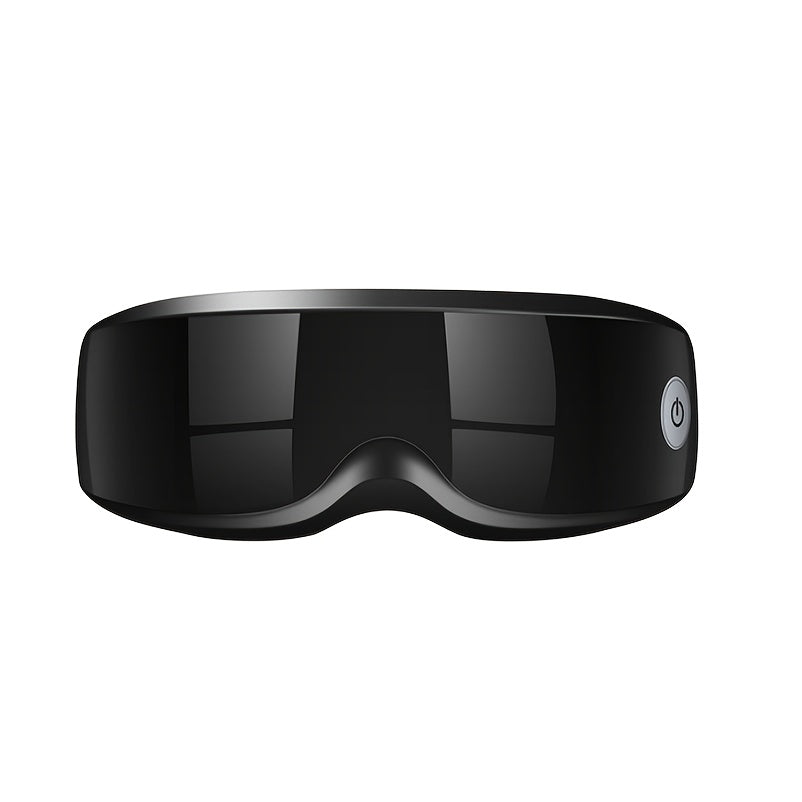 USB Rechargeable Eye Massager with Soothing Light Digital Display Comfortable Headband for Eye Care and Relaxation