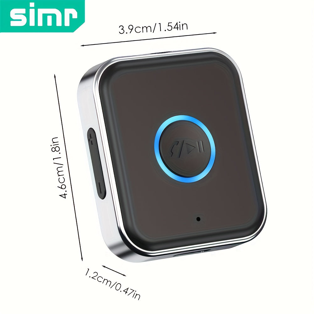 Wireless Audio Receiver Portable AUX Adapter for Car and Home Stereo