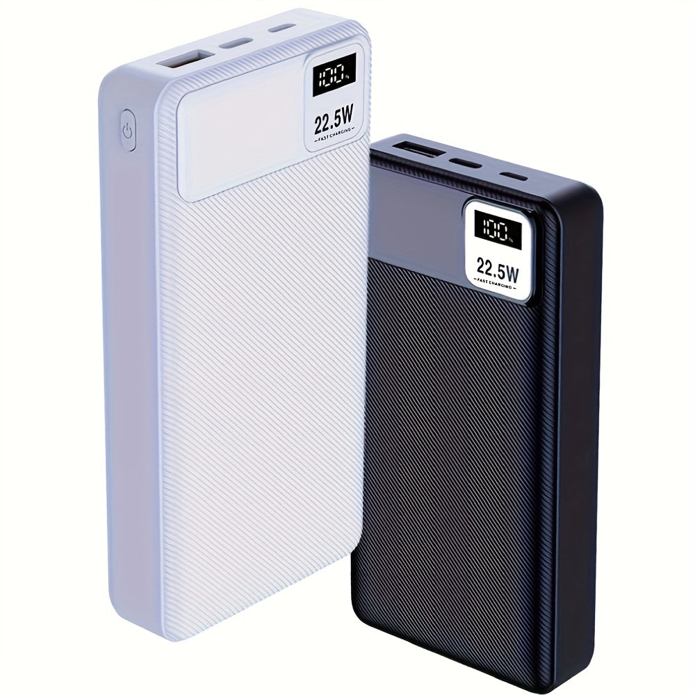 20000mAh Portable Power Bank with PD20W and USB22.5W Fast Charging