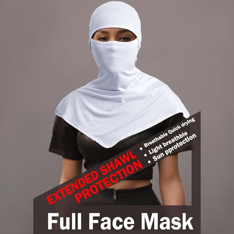 Breathable UV Protection Balaclava Mask for Outdoor Activities and Cycling Full Coverage