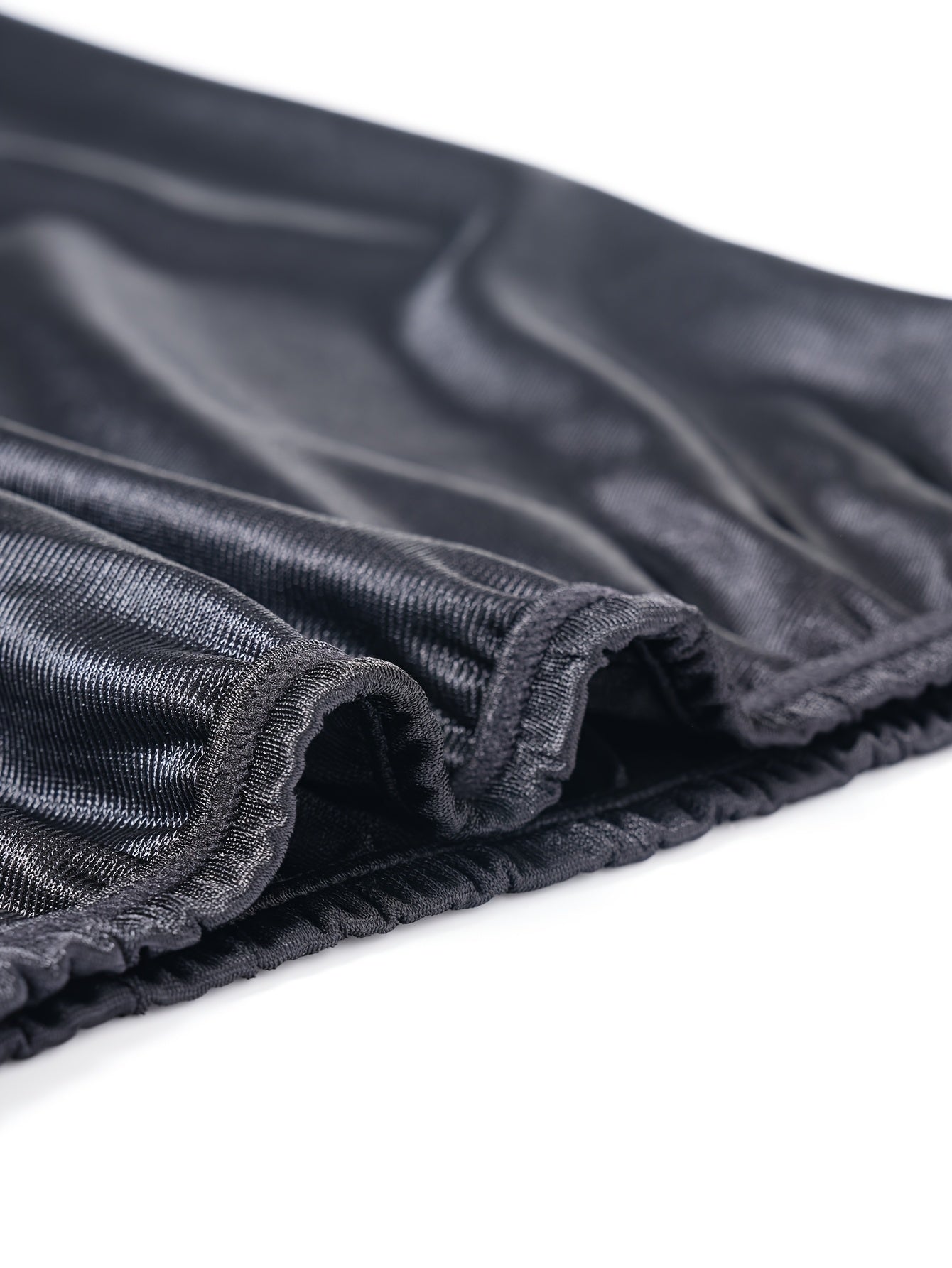 Women's Lace Trim Mid-Rise Skirt Shorts Casual Loose Fit Solid Color