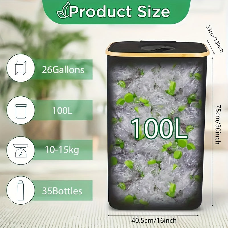 O'ziga xos o'ziga yopiladigan uy-ro'zg'or saqlash sumkasi, ichki bo'lak bilan ajraladigan, suv idishlari, bankalar va shisha idishlarni yig'ish uchun.