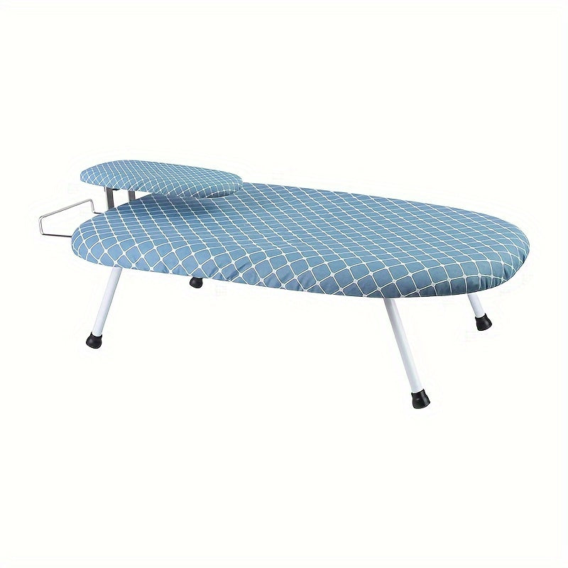 Sturdy Ironing Board with Foldable Legs and Detachable Cover