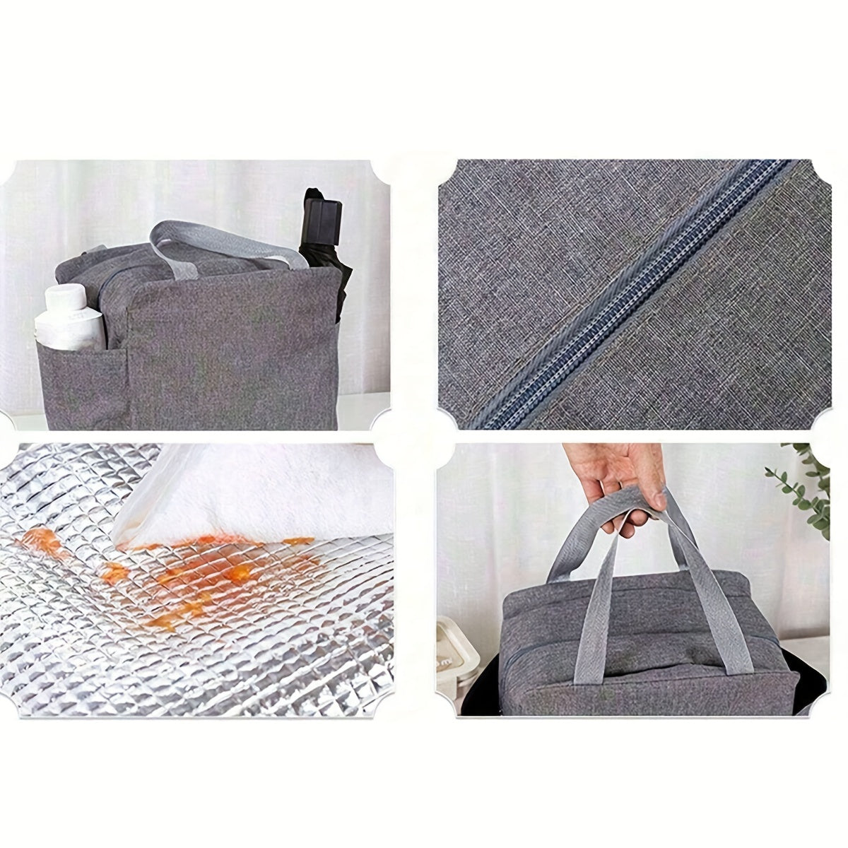 Очаровательная мультяшная сумка для обеда - прочная, утепленная полиэстеровая коробка для обеда, идеально подходящая для школы, работы, кемпинга и пикников, идеальна для возвращения в школу и весенних развлечений.