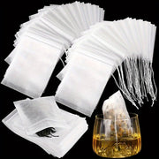100 Tea Bags, Chinese Medicine Decoction Bags, Non-Woven Seasoning Soup Slag Bags
