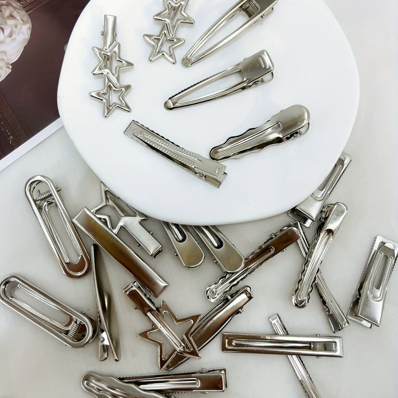 24 Pack Hair Clips for Women Bangs and Stylish Hair Accessories