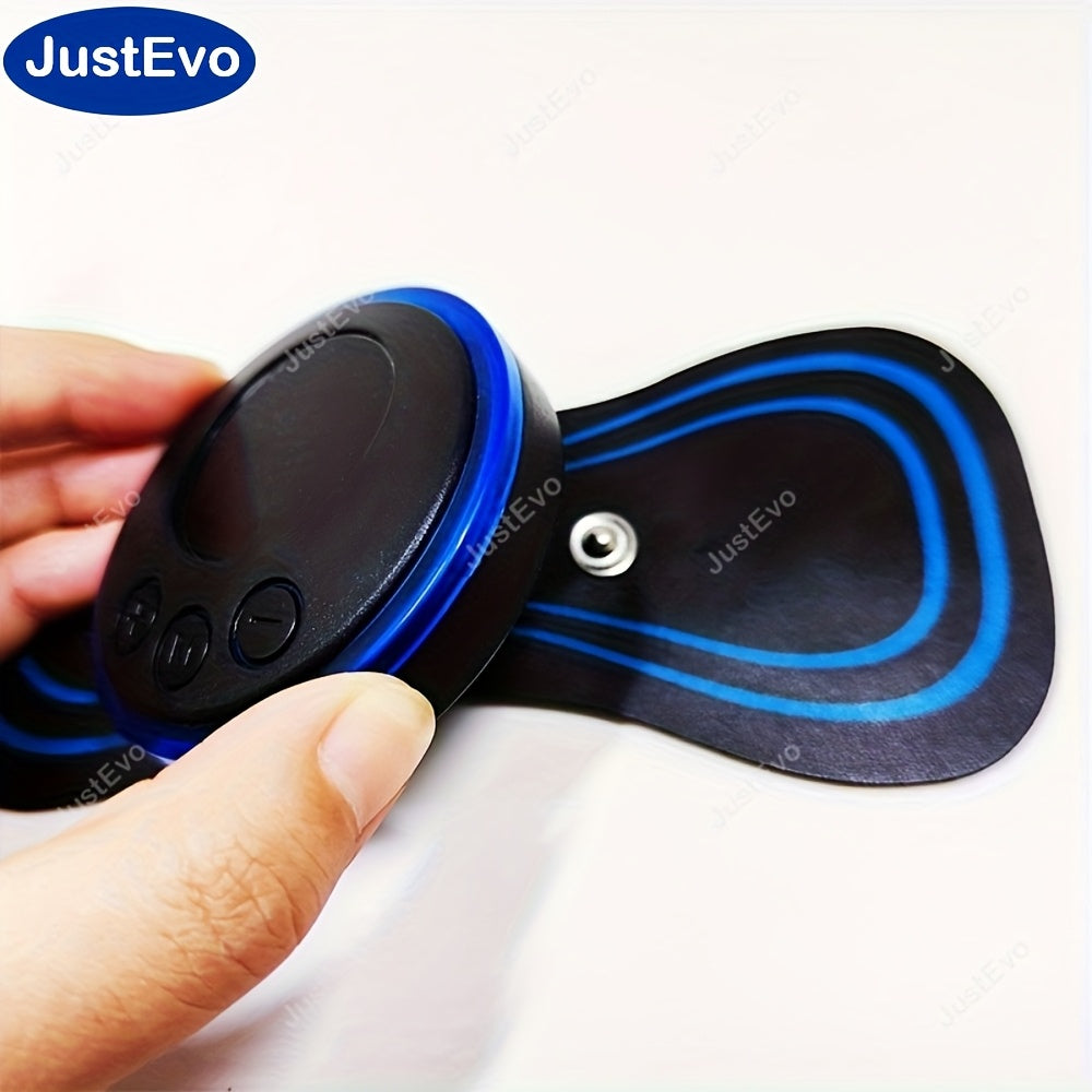 JustEvo EMS Relaxation massaji, portativ mini massaj va mini massaj plastinkasi fitnes ixlosmandlari uchun dam olish va sog'liqni yaxshilashni izlayotganlar uchun ideal.