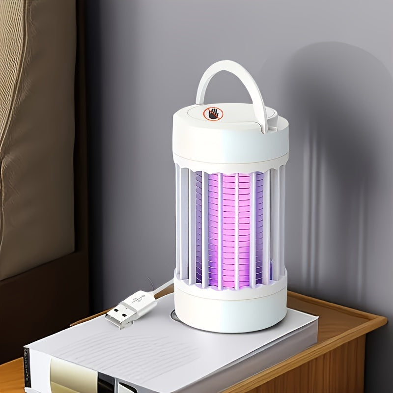 USB-Powered Mosquito Killer Lamp Ultrasonic Bug Zapper Indoor Non-Toxic