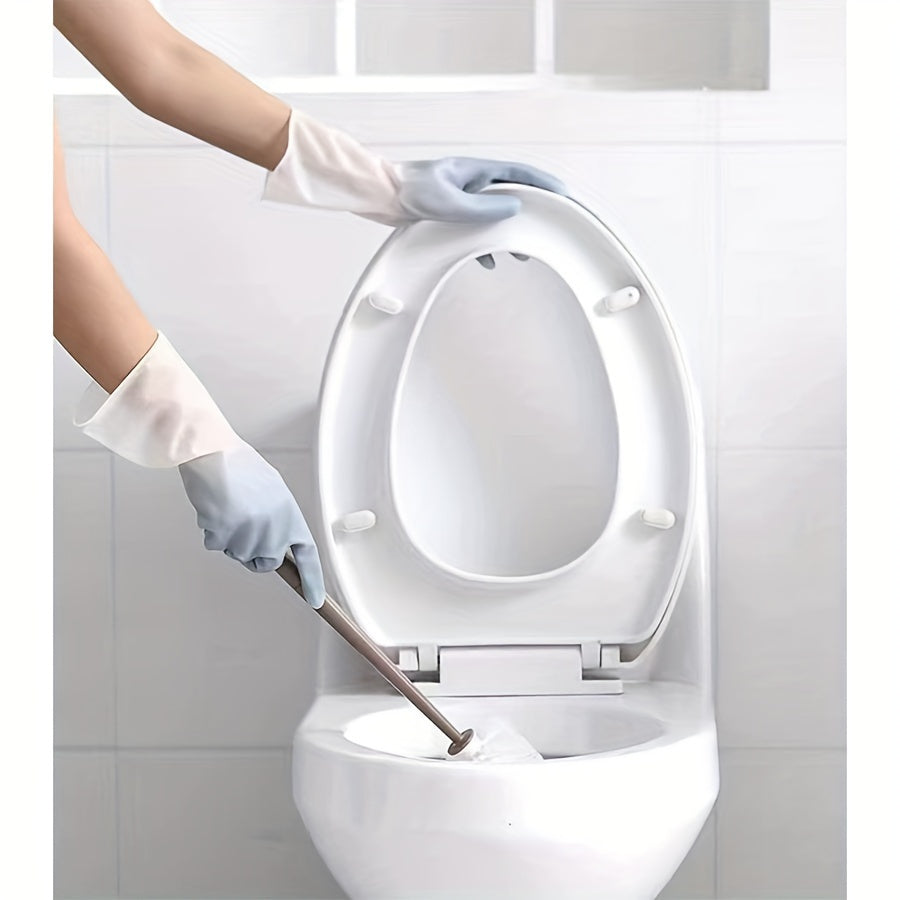 PVC rezin qo‘lqoplar to‘plami, 3 juft, suv o'tkazmaydigan, idish yuvish, kir yuvish, uy xo‘jaligi