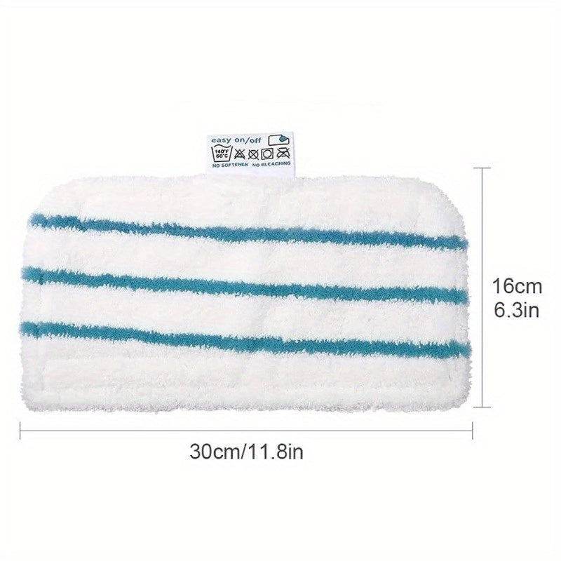 Washable Microfiber Mop Pads for Steam Mops, Reusable Floor Cleaning Cloths