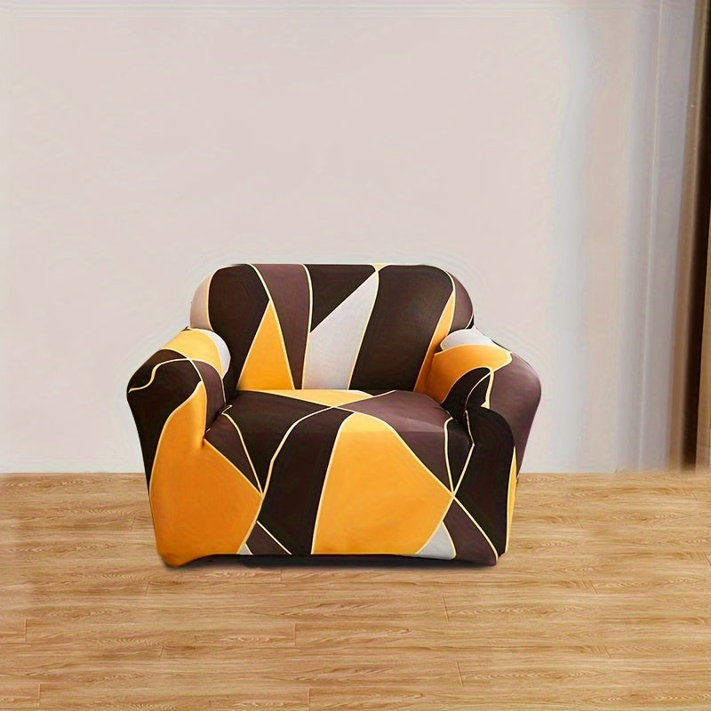 Чехол для дивана Four Seasons с эластичным покрытием для защиты от кошек, идеален для гостиной или офиса.