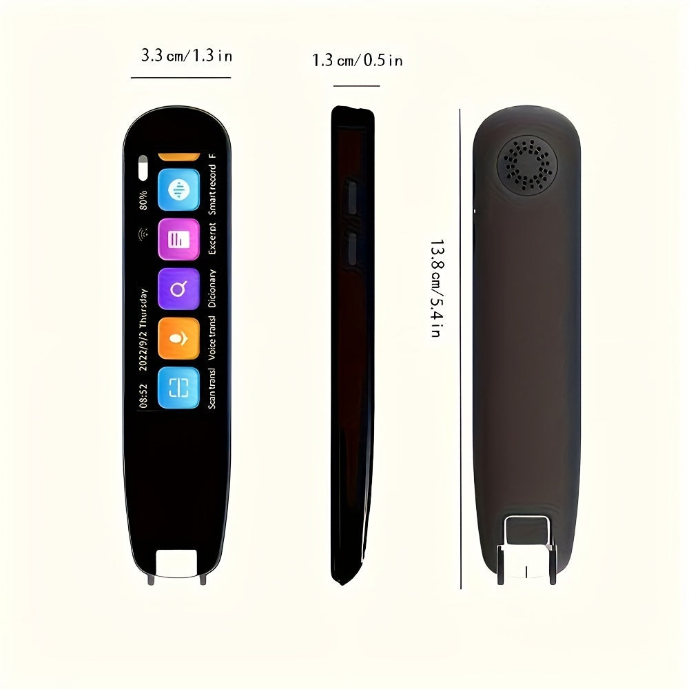 Multifunctional Electronic Translator Pen OCR Text-to-Speech Wi-Fi Type-C Rechargeable