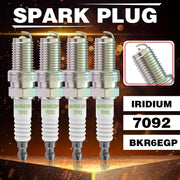 4pcs Spark Plugs Compatible With Various Car Models Replacement Auto Parts
