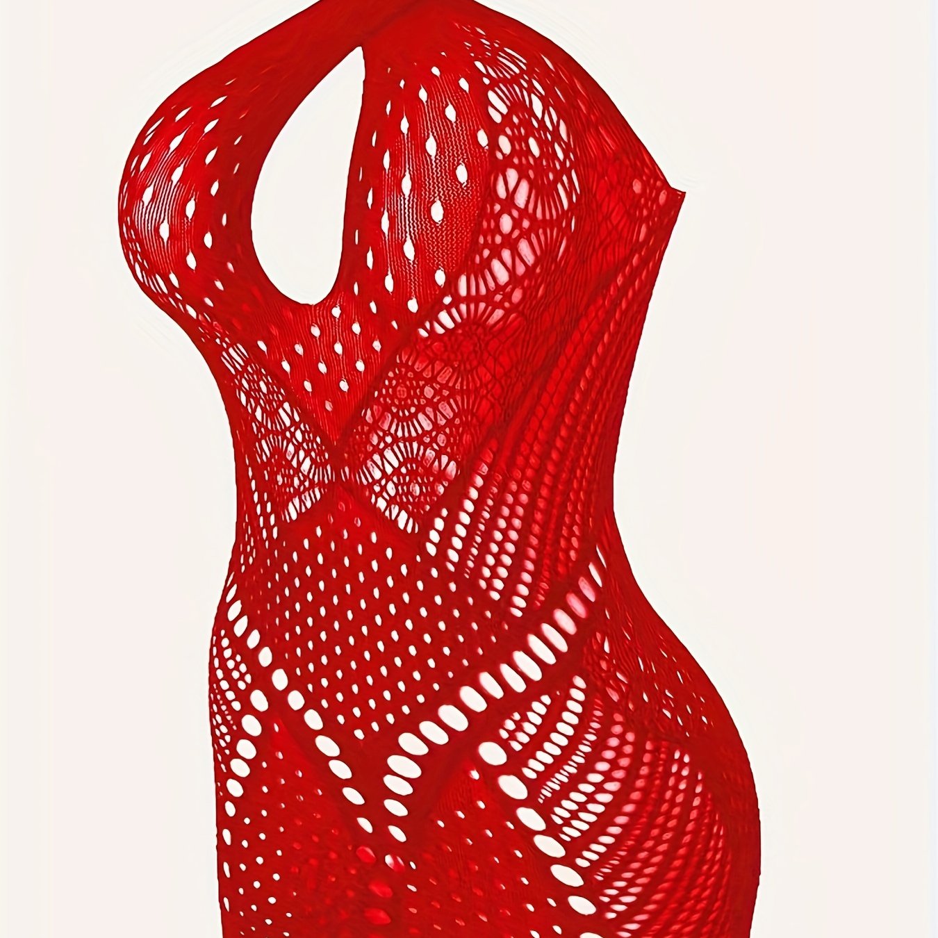 Ayollar uchun Poliamid Slip Kiyim - Teshikli Jakar Detali bilan - Tinchlik Klubi Partiyasi uchun Stretchy Bodycon Mini Kiyim