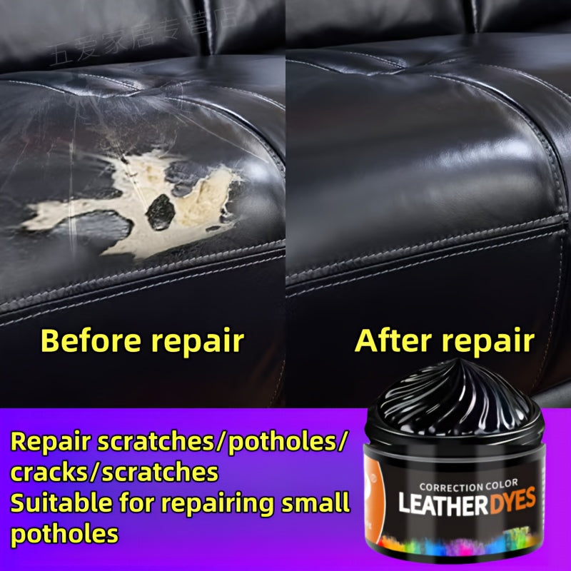 Pasta de reparación para asientos de coche 50g ABS Líquido Cambio de color Removedor de arañazos