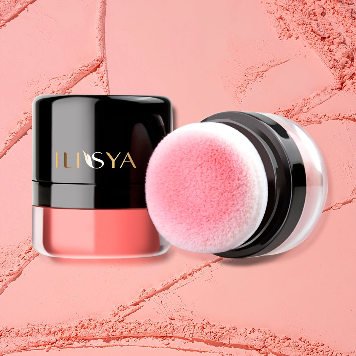 Женская мягкая пудра-румяна для лица, румяна для щек, осветляющие, нюдовые, контуринг