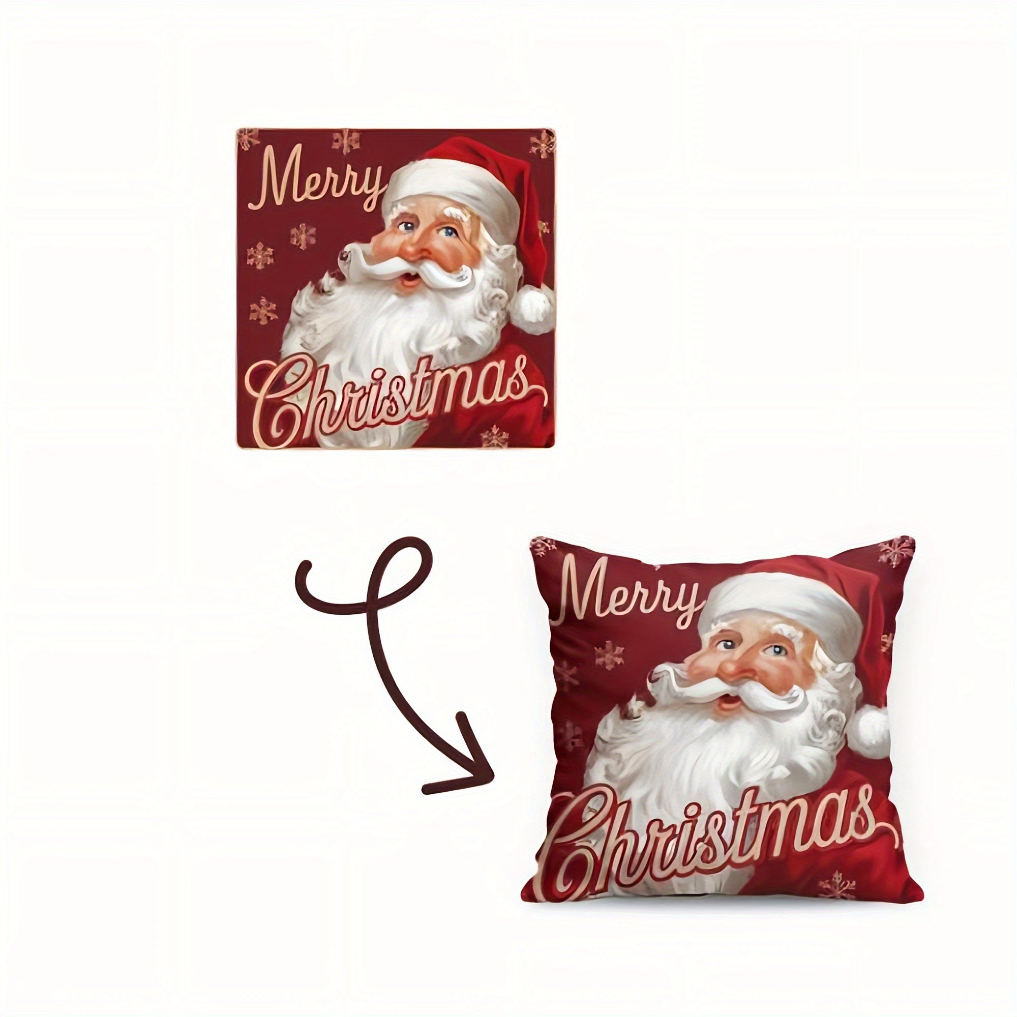 Personalized Pet Photo Pillow Cover 45x45cm Soft Polyester Decor for Dog and Cat Lovers