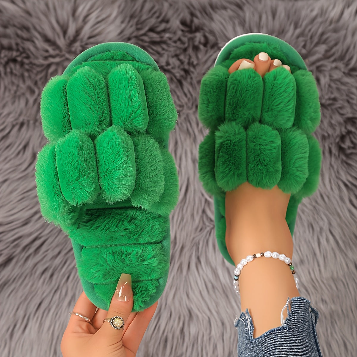 Женские мокасины-слипоны с искусственным мехом для женщин, универсальная повседневная обувь