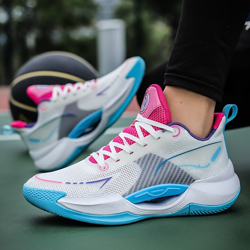 Breathable Non-Slip Basketball Shoes for Men and Women with Grip and Flexibility