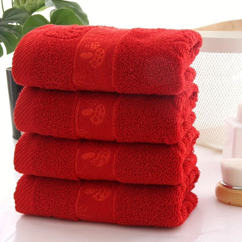 Cotton Hand Towel Set for Travel Gym Camping Sports and Gifts Soft Thick Fast Drying 33x73cm