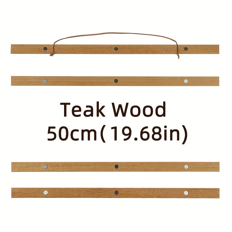 Деревянные магнитные зажимы для подвешивания постеров, холстов и фотографий.