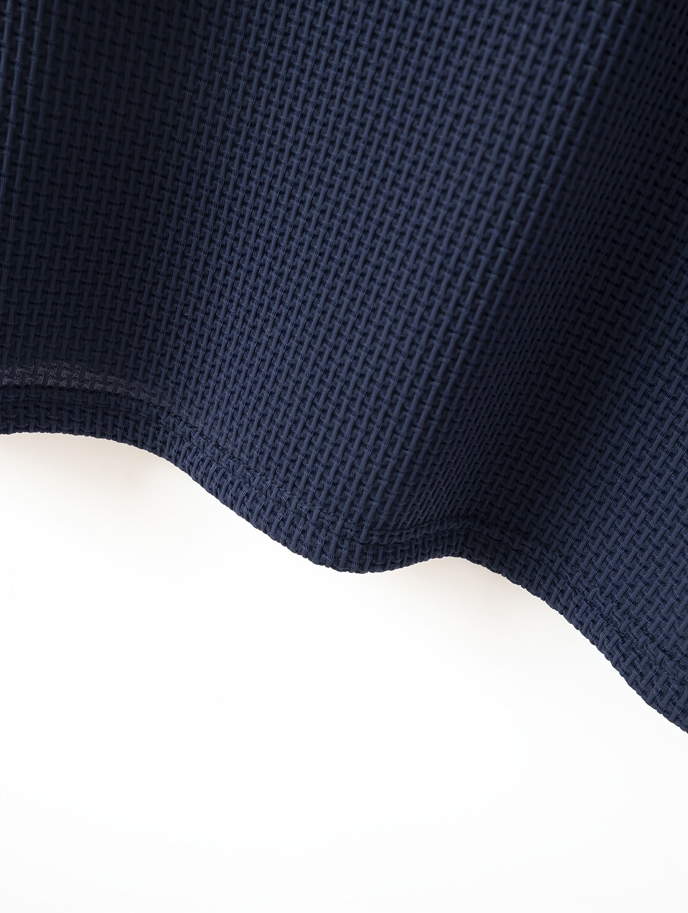 Men's Mesh Stretch Golf Shirt Short Sleeve Summer Outdoor Geometric Pattern