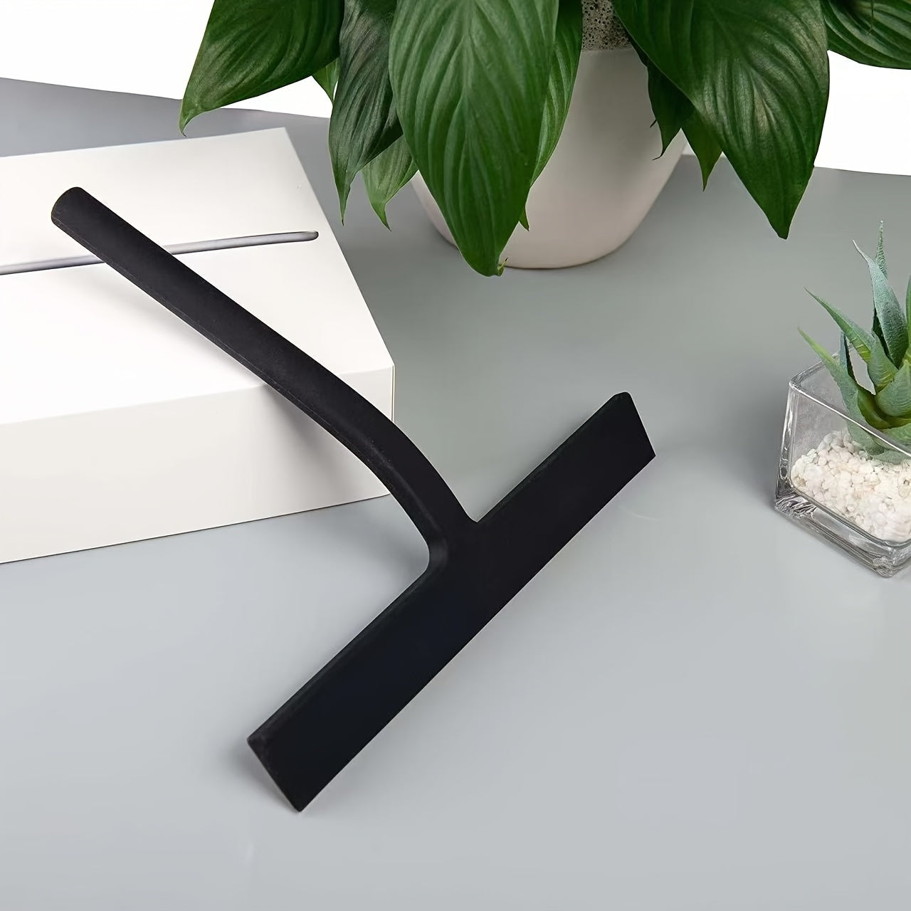 Yuqori sifatli silikon dush squeegee, mustahkam temir turli - hammom oynalari, shisha va avtomobil oynalarini tozalash uchun ideal - uy va ofis uchun ko'p maqsadli tozalash asbobi, hammomni parvarish qilish uchun mukammal