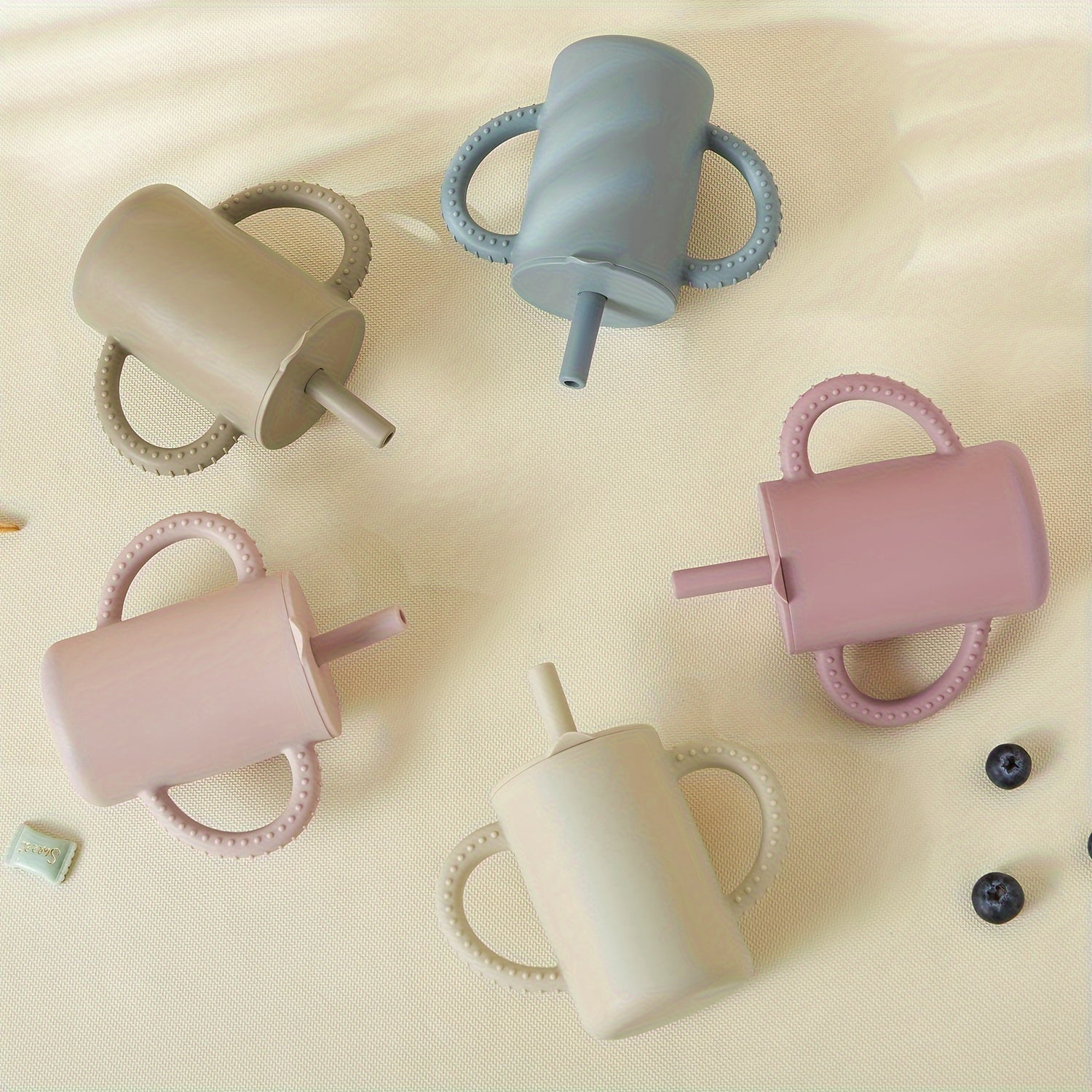 Baby Water Cup for Kids 14oz Spill-Proof Non-Slip BPA-Free