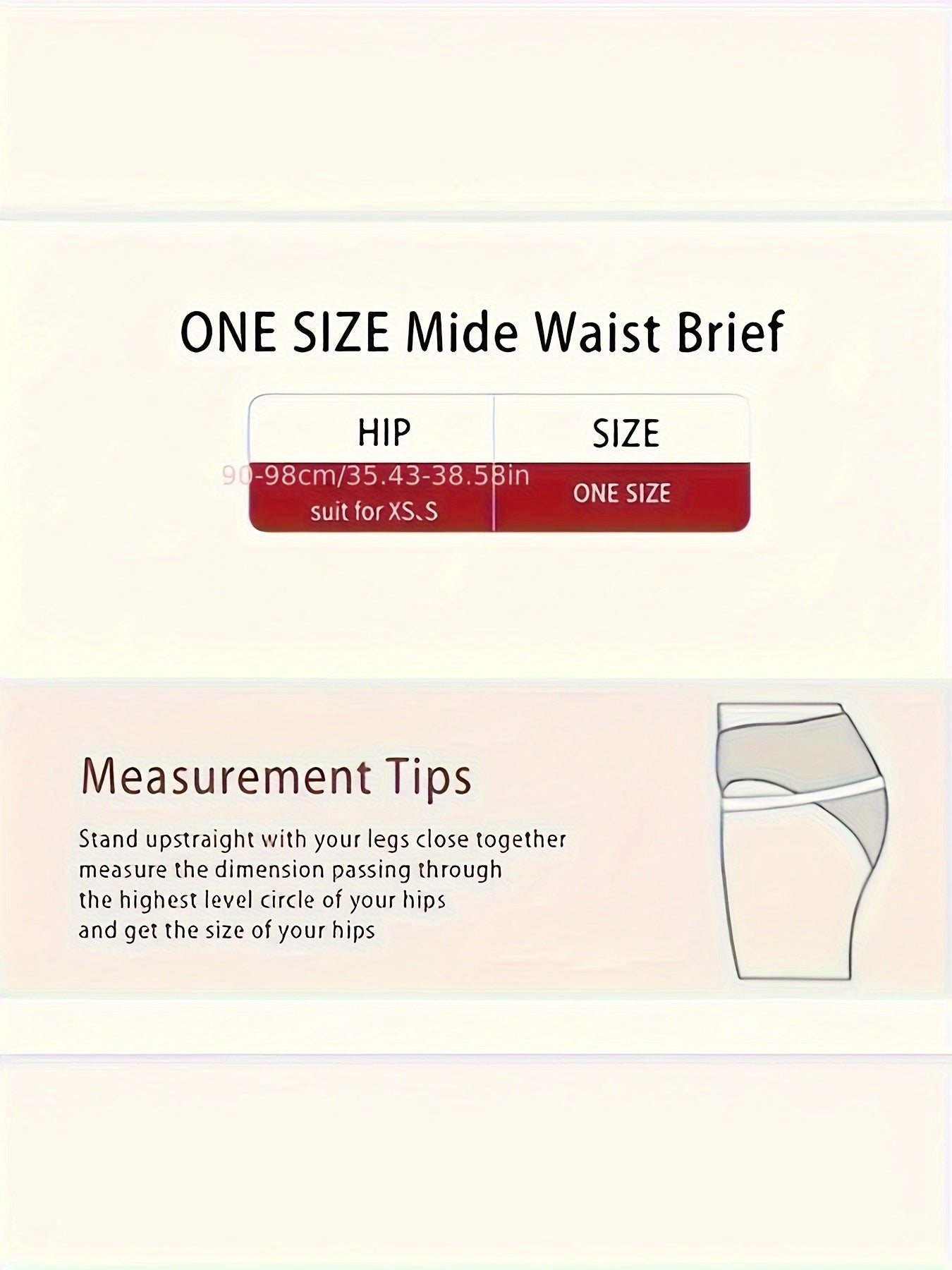 Women's Low-Rise Thongs with Simple Stylish Design