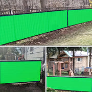 Green Polypropylene Privacy Mesh Fabric 90% Shading Breathable Screen for Balcony Pool Garden