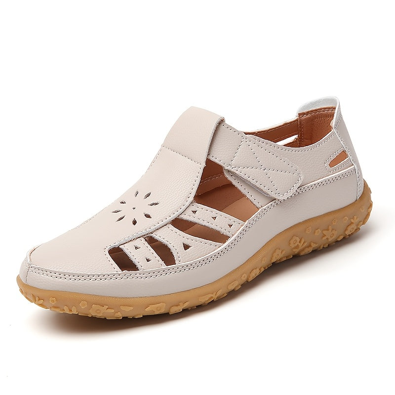 Женские антискользящие дышащие сандалии с вырезами для лета