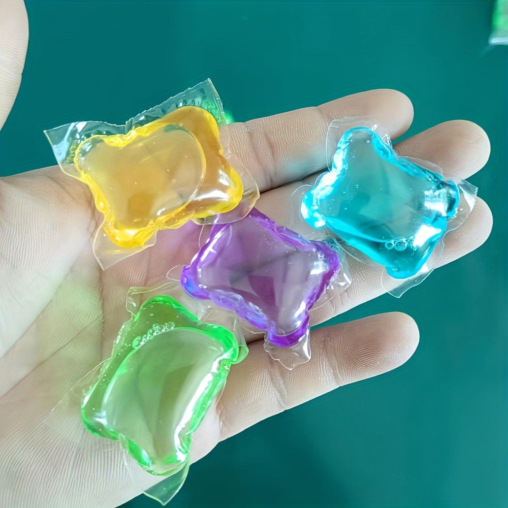 Hidli Kir Yuvish Gel To‘plari, Chuqur Tozalash va Dog‘larni Olib Tashish, Uzoq Muddatli Hid (10/15/20/30/40/50 dona)