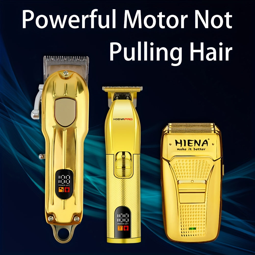 Cortapelos inalámbrico recargable con USB, afeitadora eléctrica con batería de litio de 2000mAh