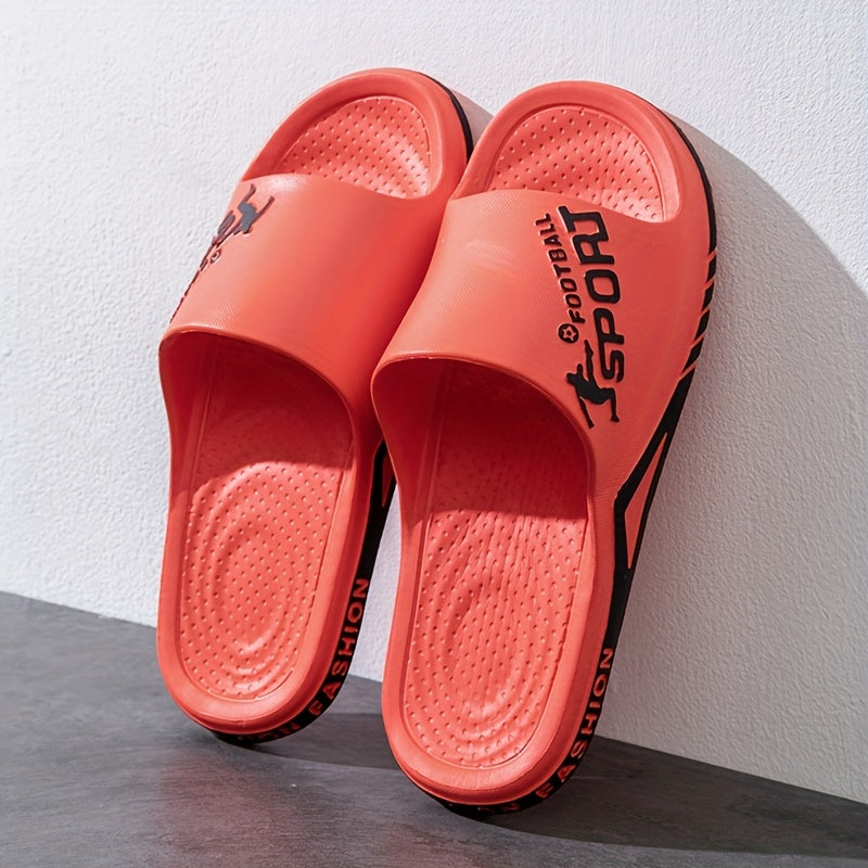 Обувь для мужчин и женщин EVA шлепанцы с мультяшным узором, легко надевающиеся, для дома, улицы и пляжа