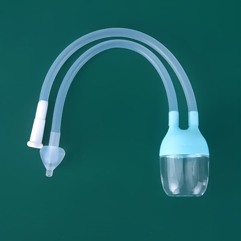 Набор для чистки носа и ушей для детей - включает 3 силиконовых назальных аспиратора и щипцы для соплей, идеально подходит для детей, ярко-розовый/синий