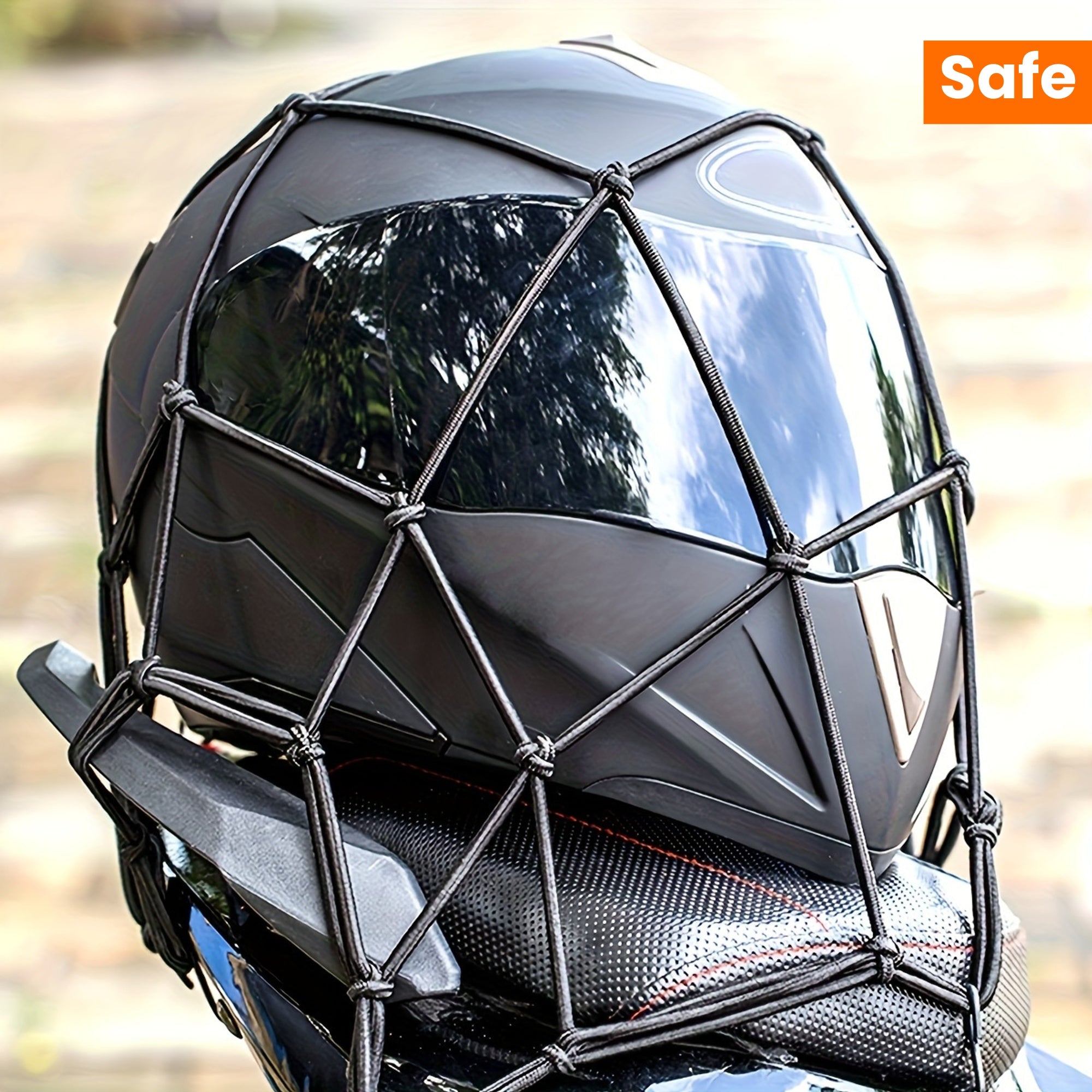 Off-Road Transporti uchun sumka tarmog'i elastik yuk tashish rack yuk mashina bagaj xavfsizlik sumkasi