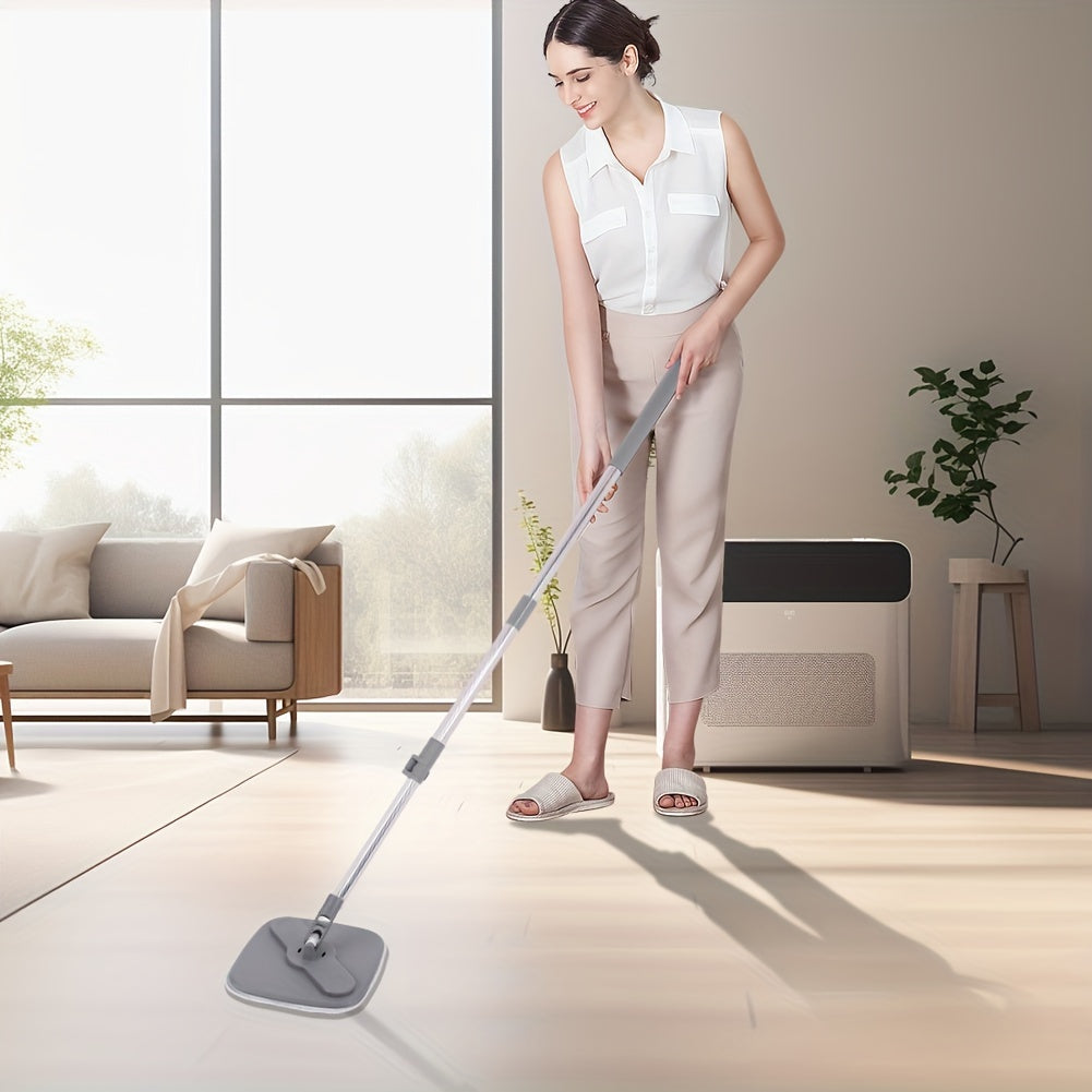 Hands-Free Wash Mop with Automatic Water Separation and 360° Rotating Head