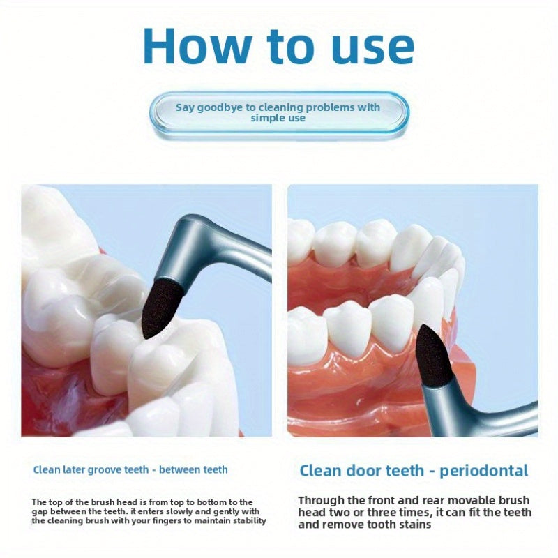 Cepillo interdental manual herramienta portátil de cuidado oral para eliminación de placa