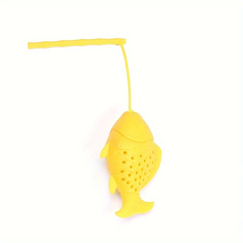 Silicone Fish Tea Strainer, Hygienic, Easy to Use Home Tea Brewing Tool