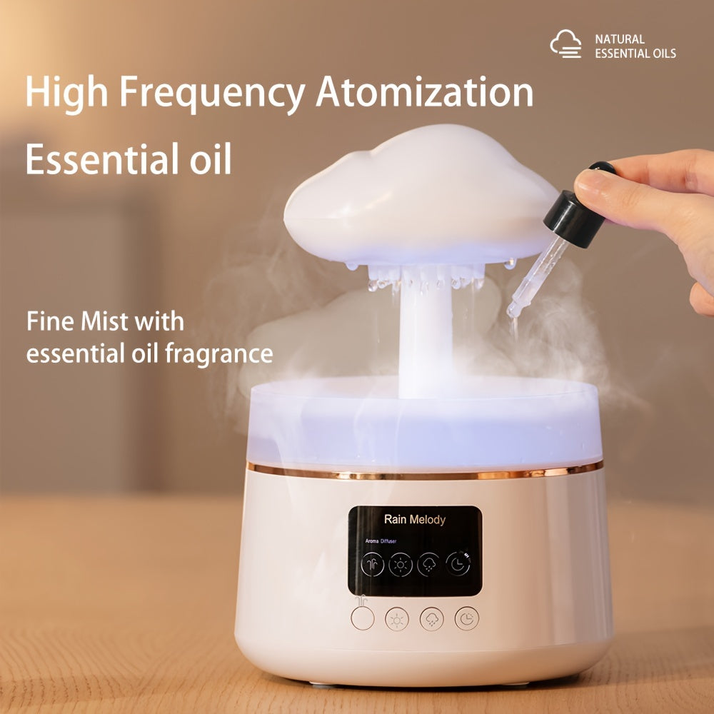 Humidifier Cloud Fragrance Diffuser White Noise Night Light for Home RV