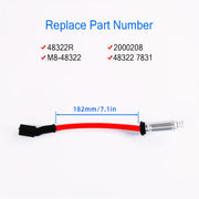 High Performance Spark Plug Wires Set for Chevy GMC Isuzu 4.8L 5.3L 6.2L