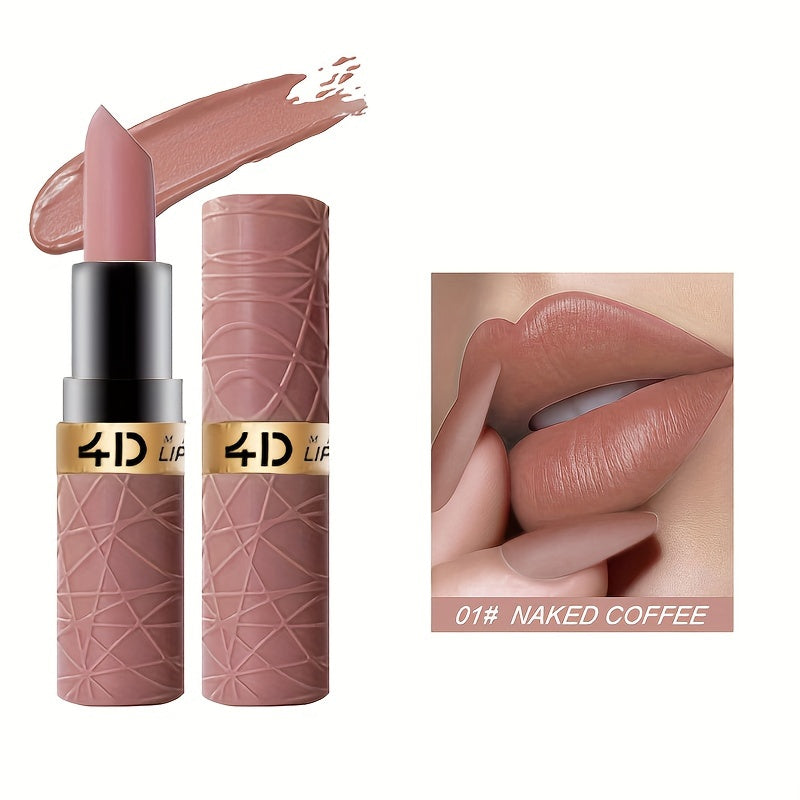 Set de gloss de labios mate a prueba de agua, 12 colores, de larga duración y sin transferencia