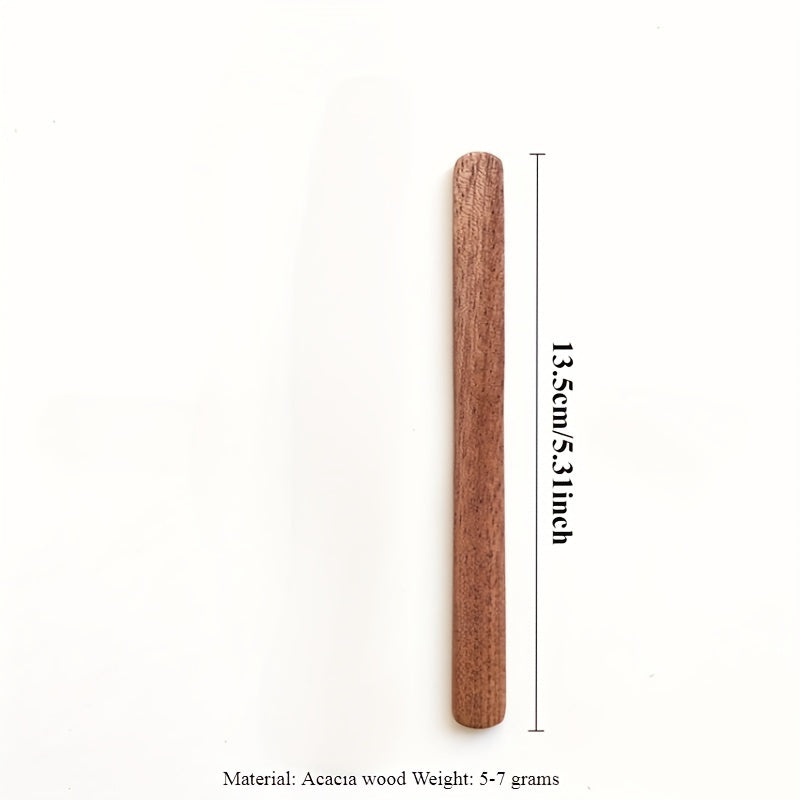 Acacia Wood Stirring Stick Reusable Eco-Friendly Coffee Tea Milk Ice Cream