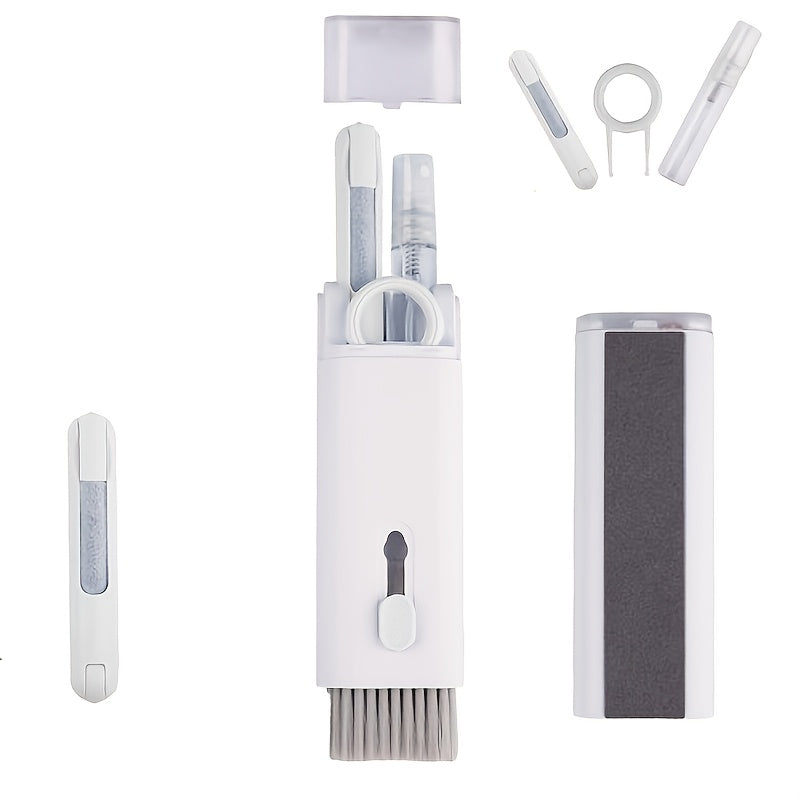 7-in-1 Wireless Headphones and Screen Cleaning Kit with Pen Brush and Tools