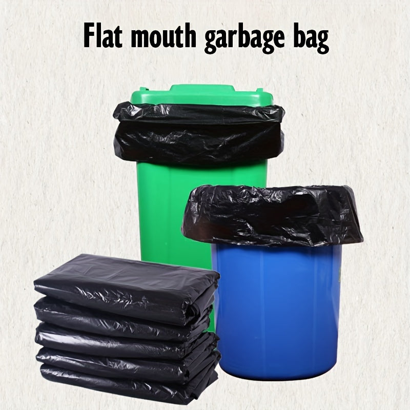 50 Pack Heavy Duty Garbage Bags 7-Gallon and 30-Gallon for Outdoor and Industrial Use